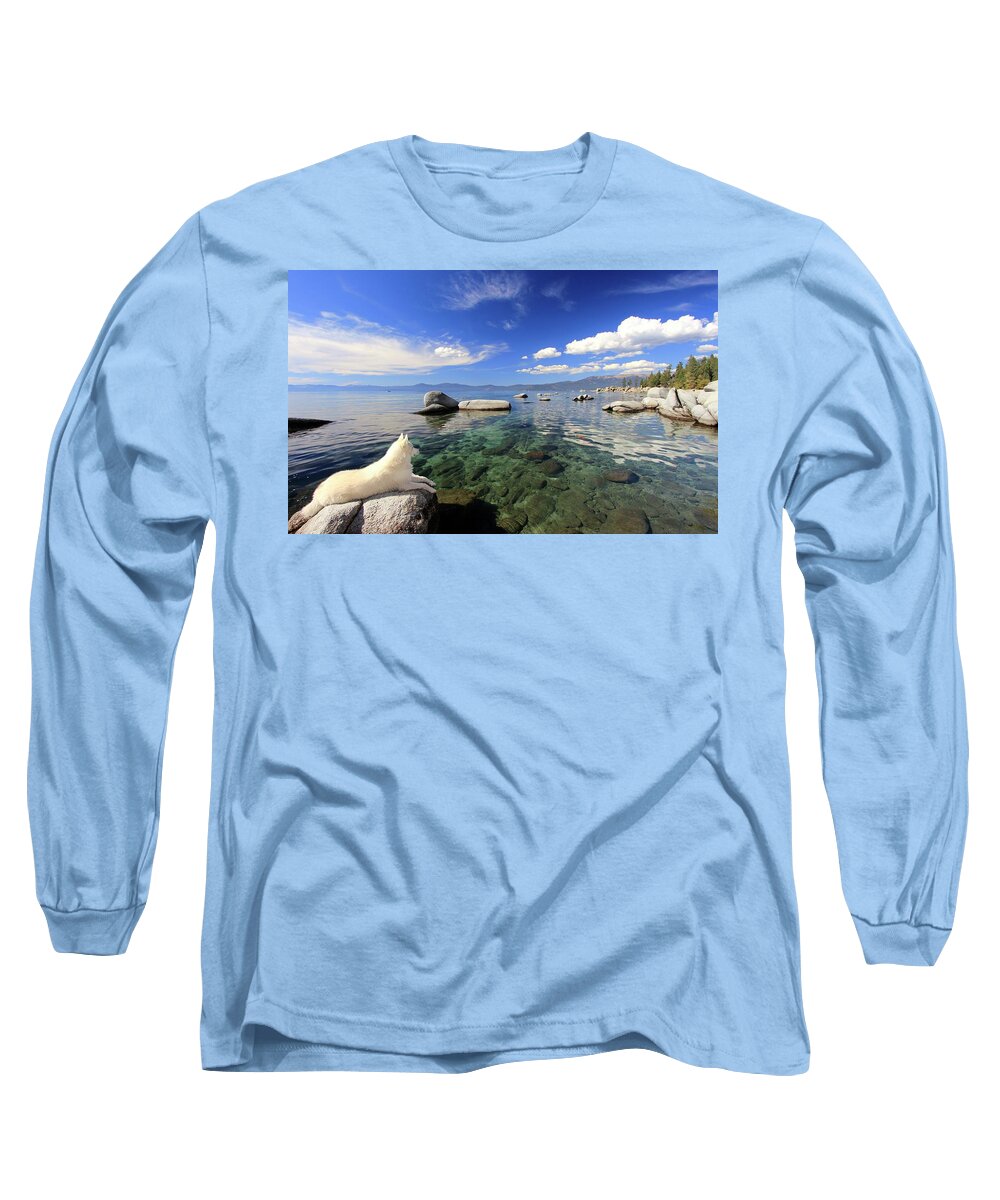Lake Tahoe Long Sleeve T-Shirt featuring the photograph Sierra Sphinx by Sean Sarsfield