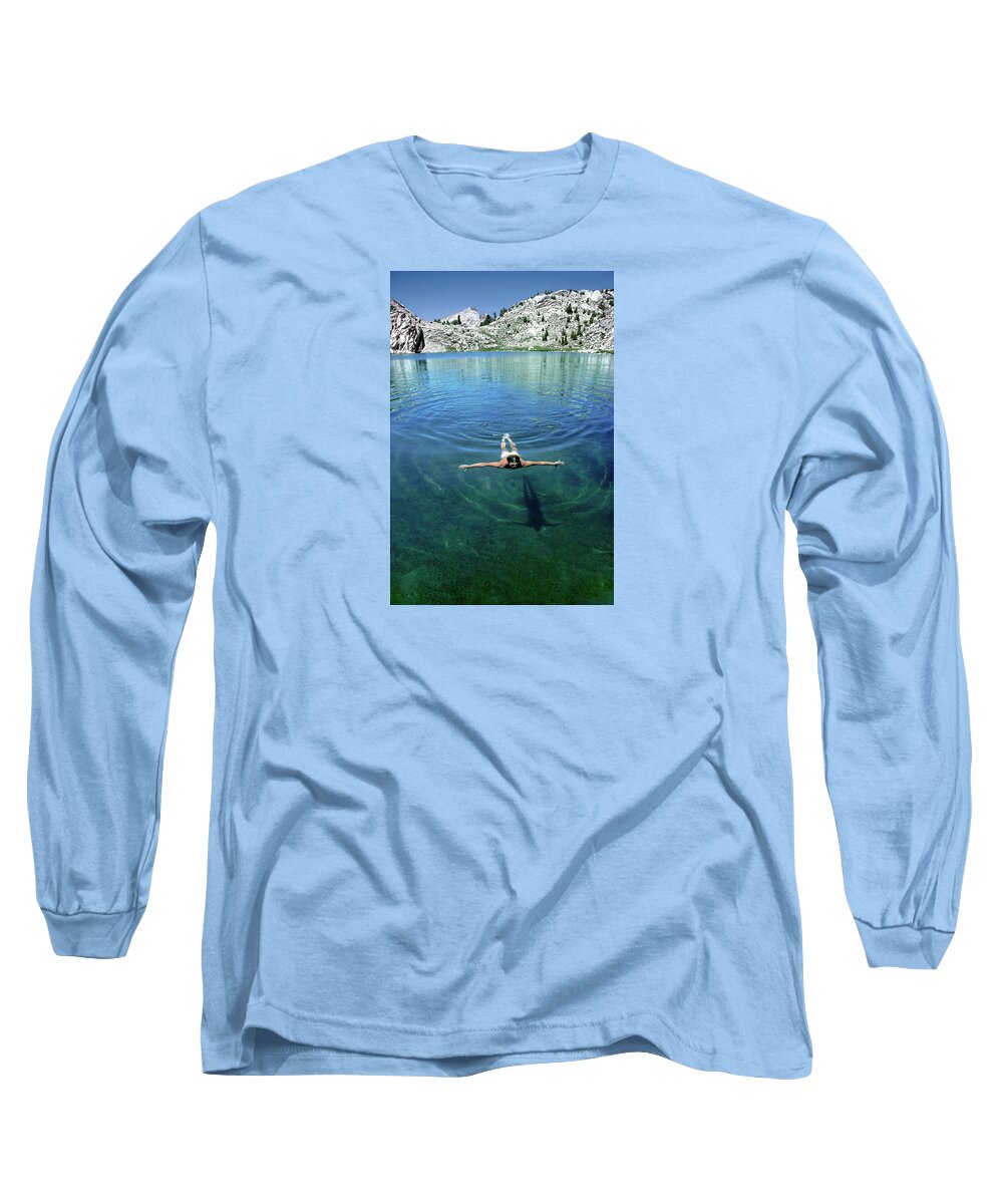 The Walkers Long Sleeve T-Shirt featuring the photograph Slip Into Something Comfortable by The Walkers