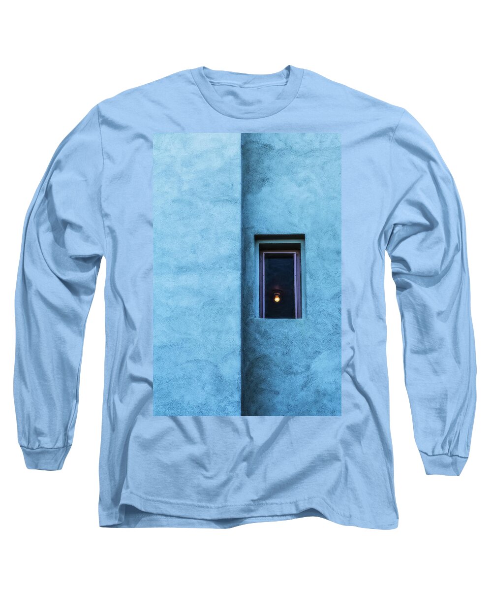 Blue Long Sleeve T-Shirt featuring the photograph Solitary by Laura Roberts