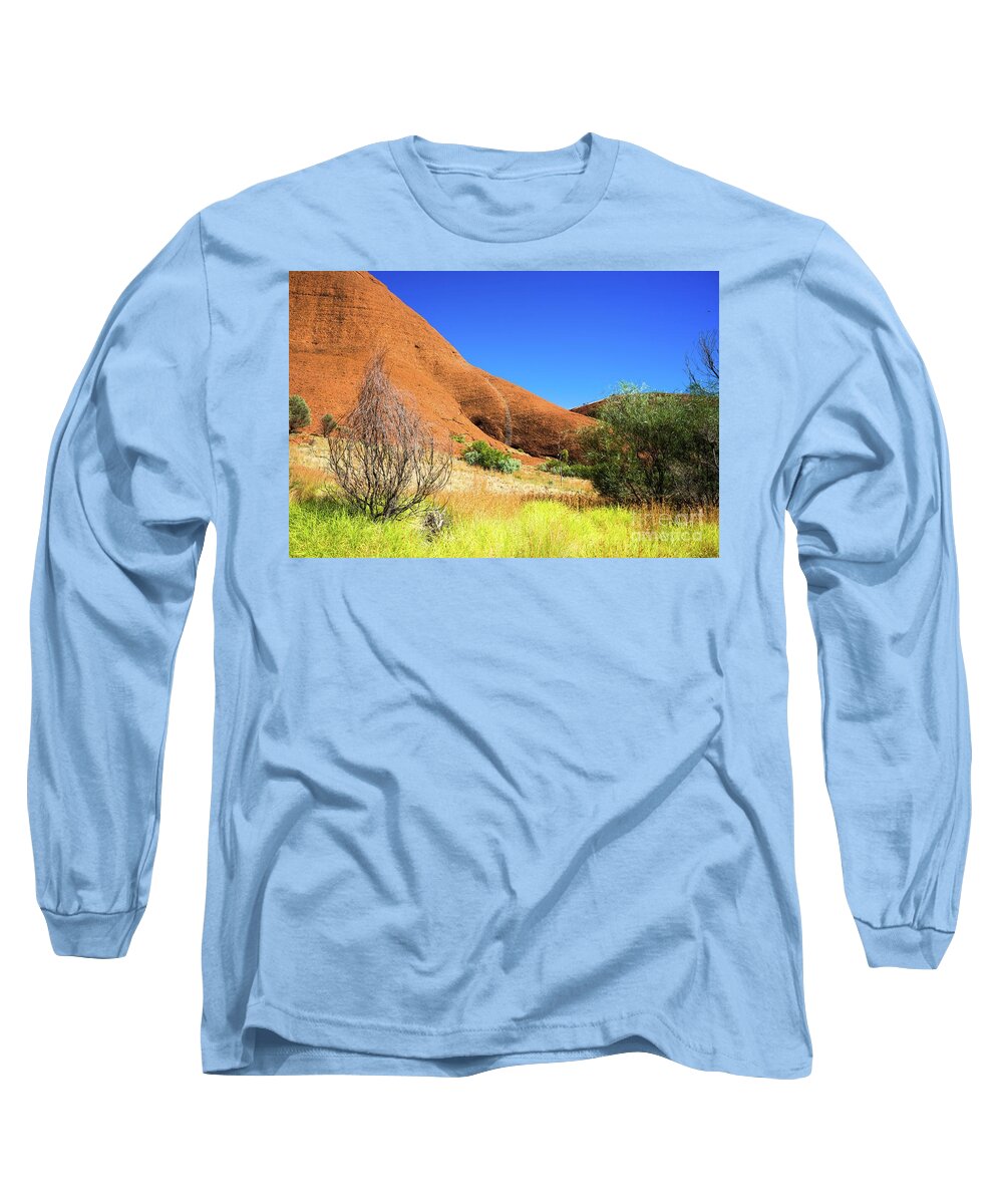 2017 Long Sleeve T-Shirt featuring the photograph The Olgas Kata Tjuta by Andrew Michael