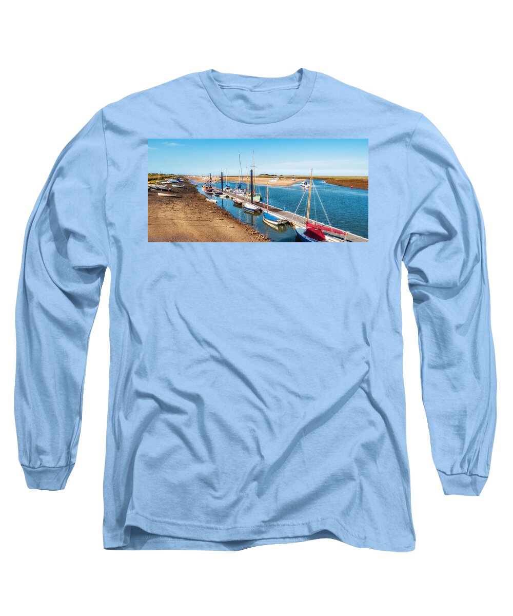 Boats Long Sleeve T-Shirt featuring the photograph Tied Up by Nick Bywater