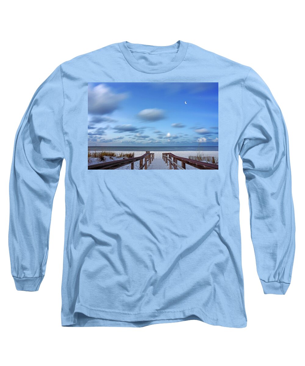 Beach Long Sleeve T-Shirt featuring the photograph Twinkling Stars by Don Spenner