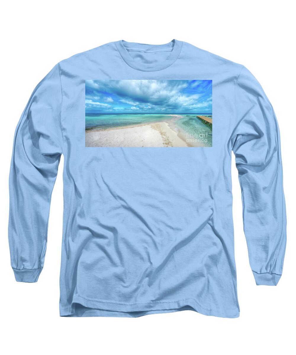 Belize Long Sleeve T-Shirt featuring the photograph Beautiful Day #1 by David Smith