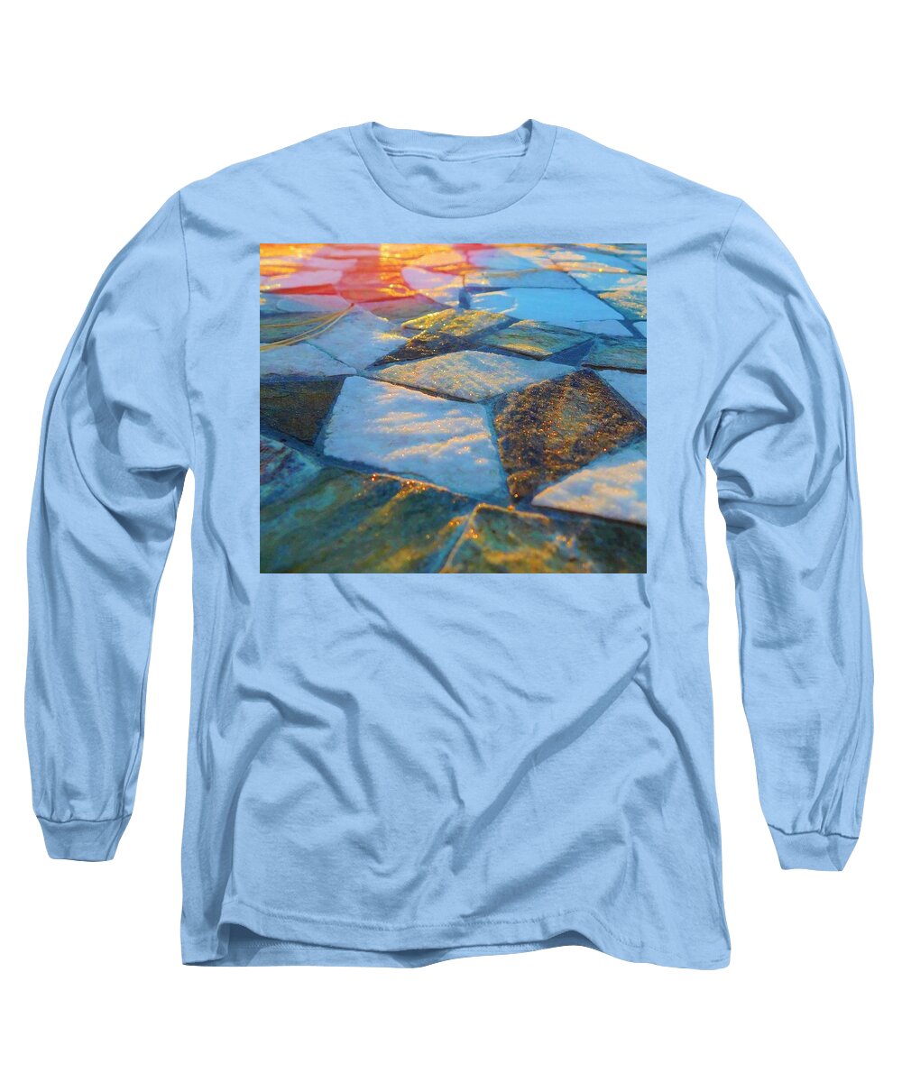 - First Frost Long Sleeve T-Shirt featuring the photograph - First Frost by THERESA Nye