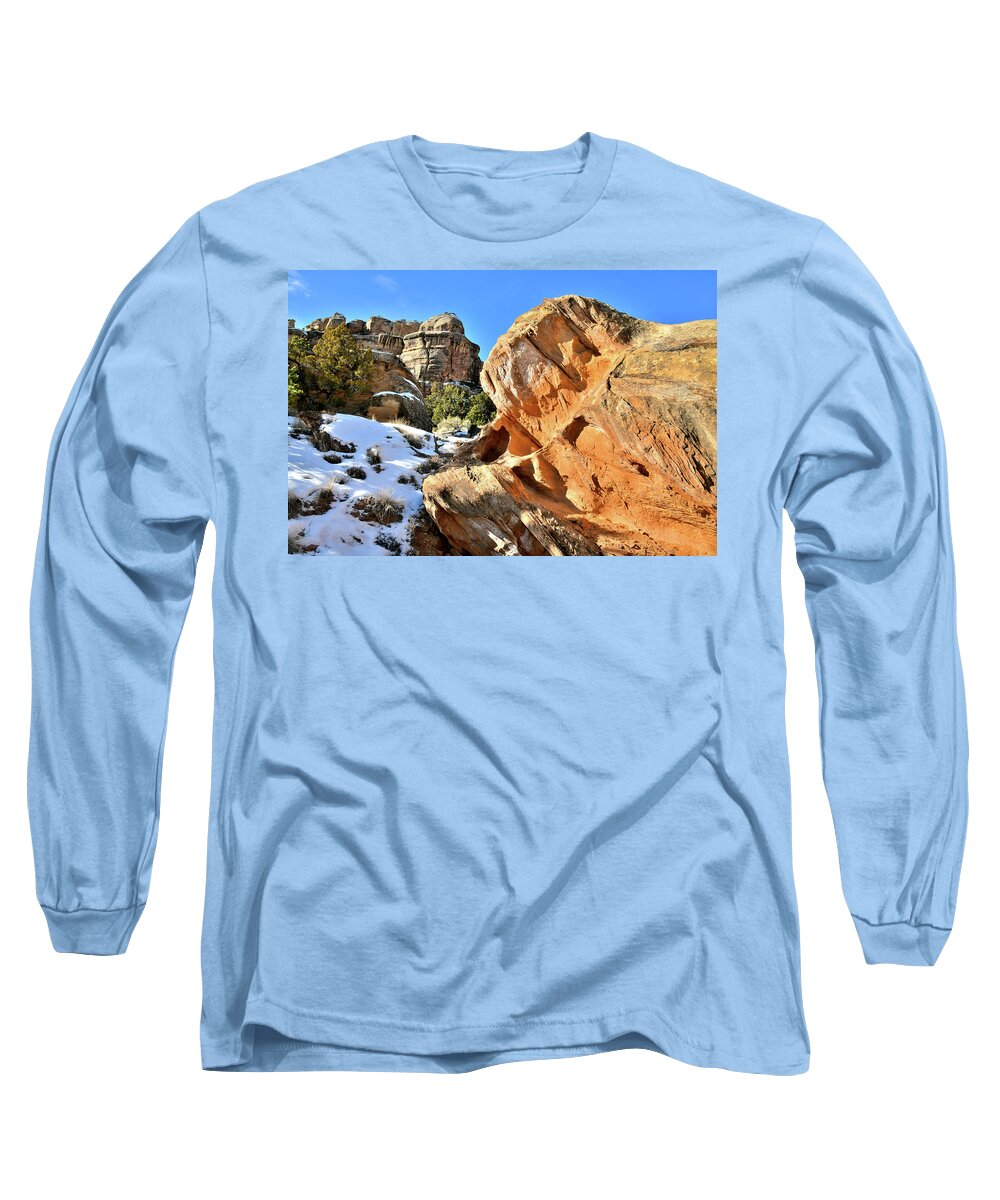 Colorado National Monument Long Sleeve T-Shirt featuring the photograph Colorful Colorado National Monument #2 by Ray Mathis