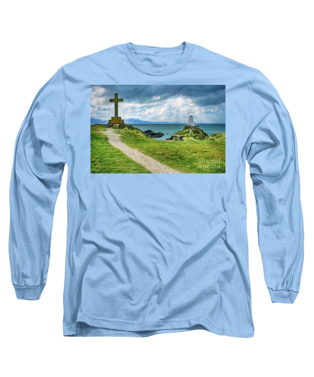 Anglesey Long Sleeve T-Shirt featuring the photograph Llanddwyn Island by Ian Mitchell