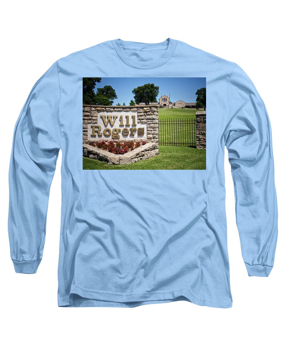 Museum Long Sleeve T-Shirt featuring the photograph Museum Grounds by Buck Buchanan