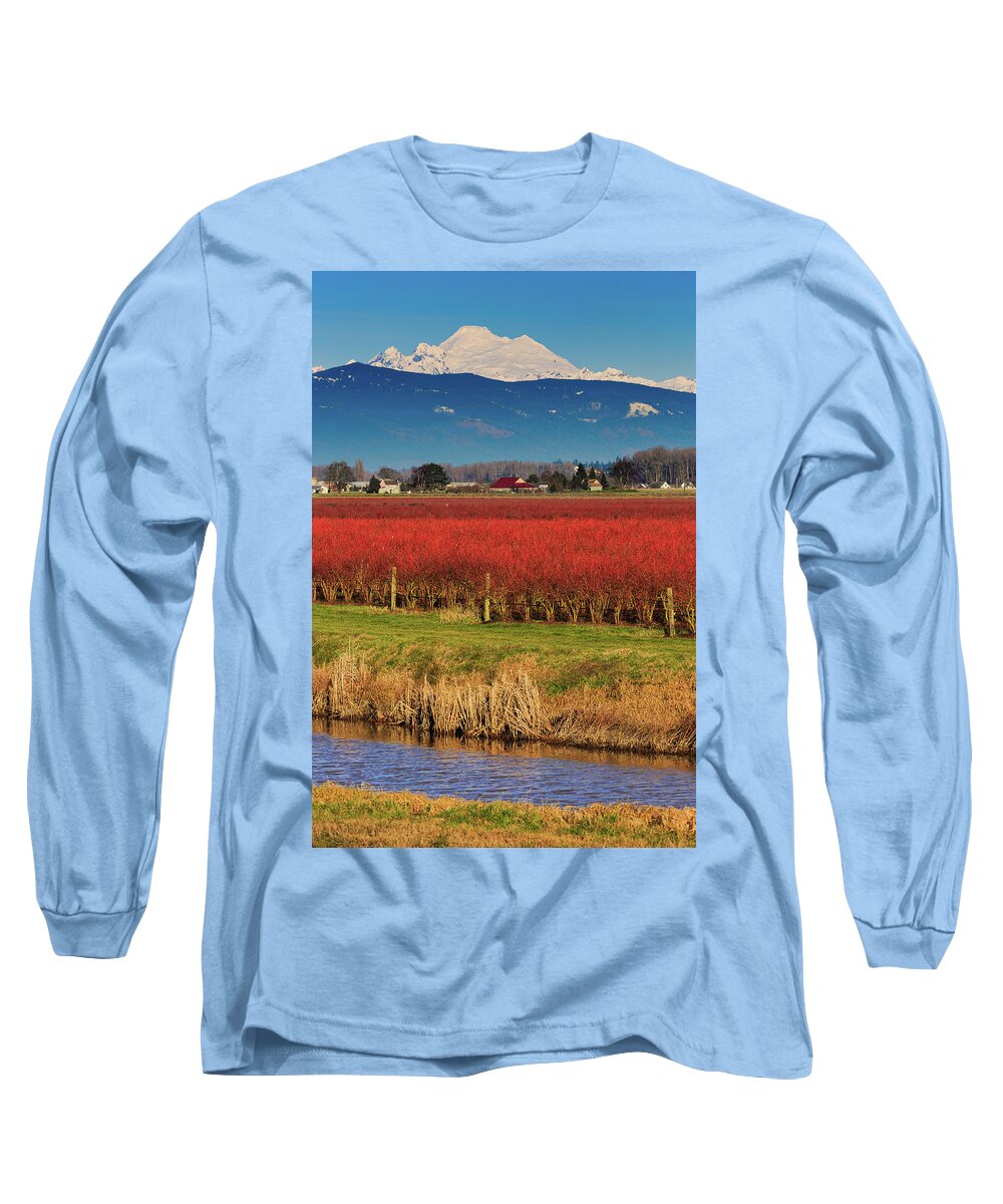 Landscape Long Sleeve T-Shirt featuring the photograph Nine Layer Dip by Briand Sanderson