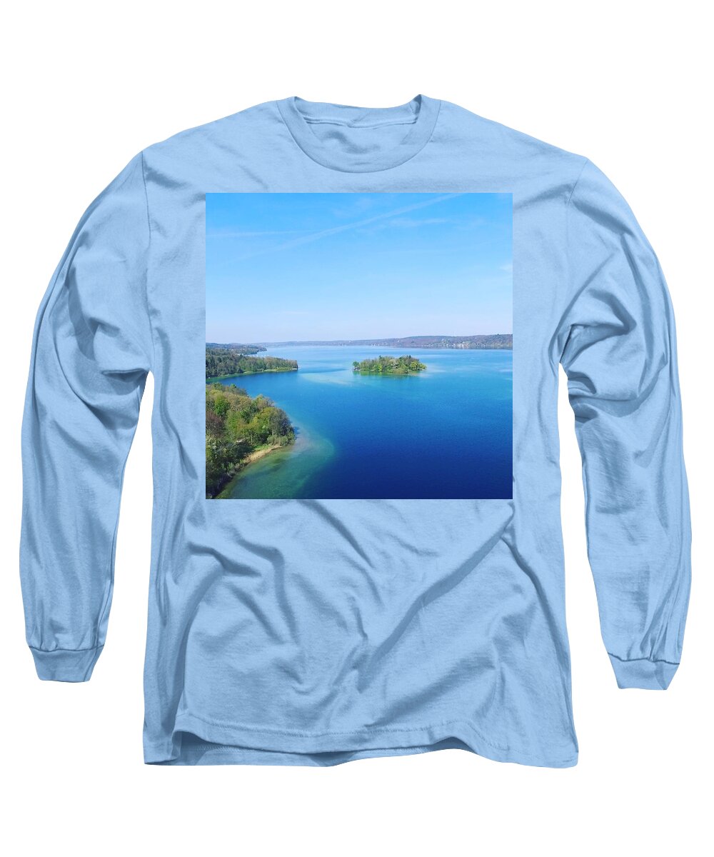 Starnberg Long Sleeve T-Shirt featuring the photograph Roseisland by Daniel Hornof