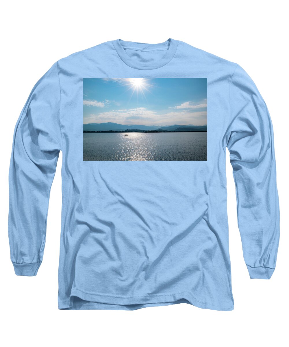 Lake Long Sleeve T-Shirt featuring the photograph Shadow Mountain Lake by Nicole Lloyd