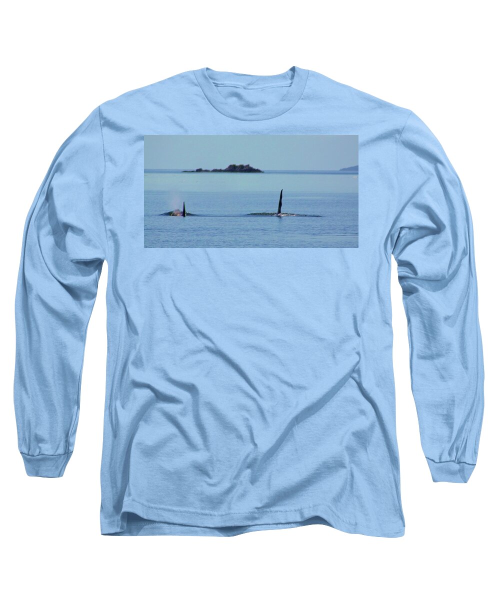 Orcas Long Sleeve T-Shirt featuring the photograph West Coast by Fred Bailey
