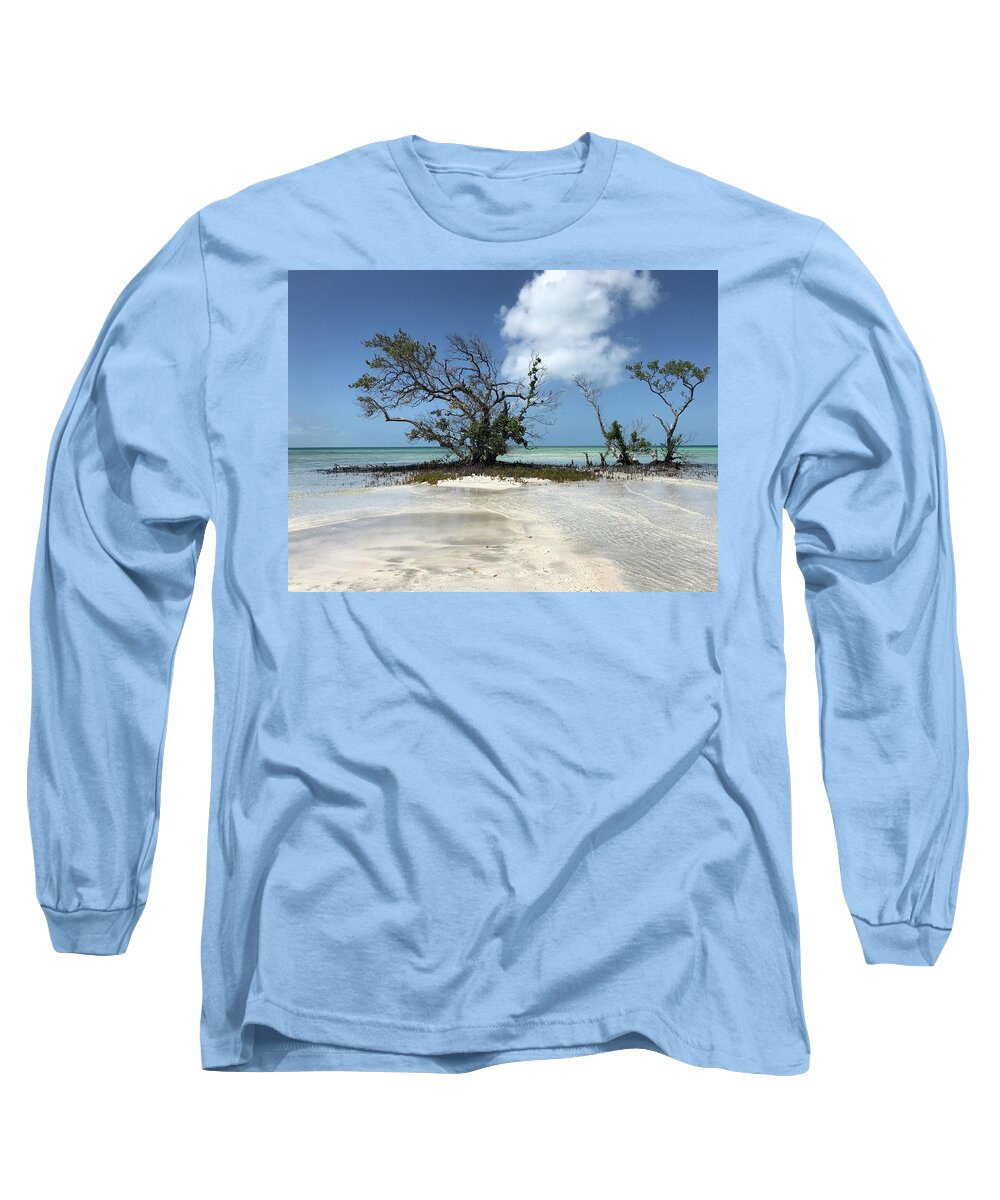 Key West Florida Waters Long Sleeve T-Shirt featuring the photograph Key West Waters by Ashley Turner
