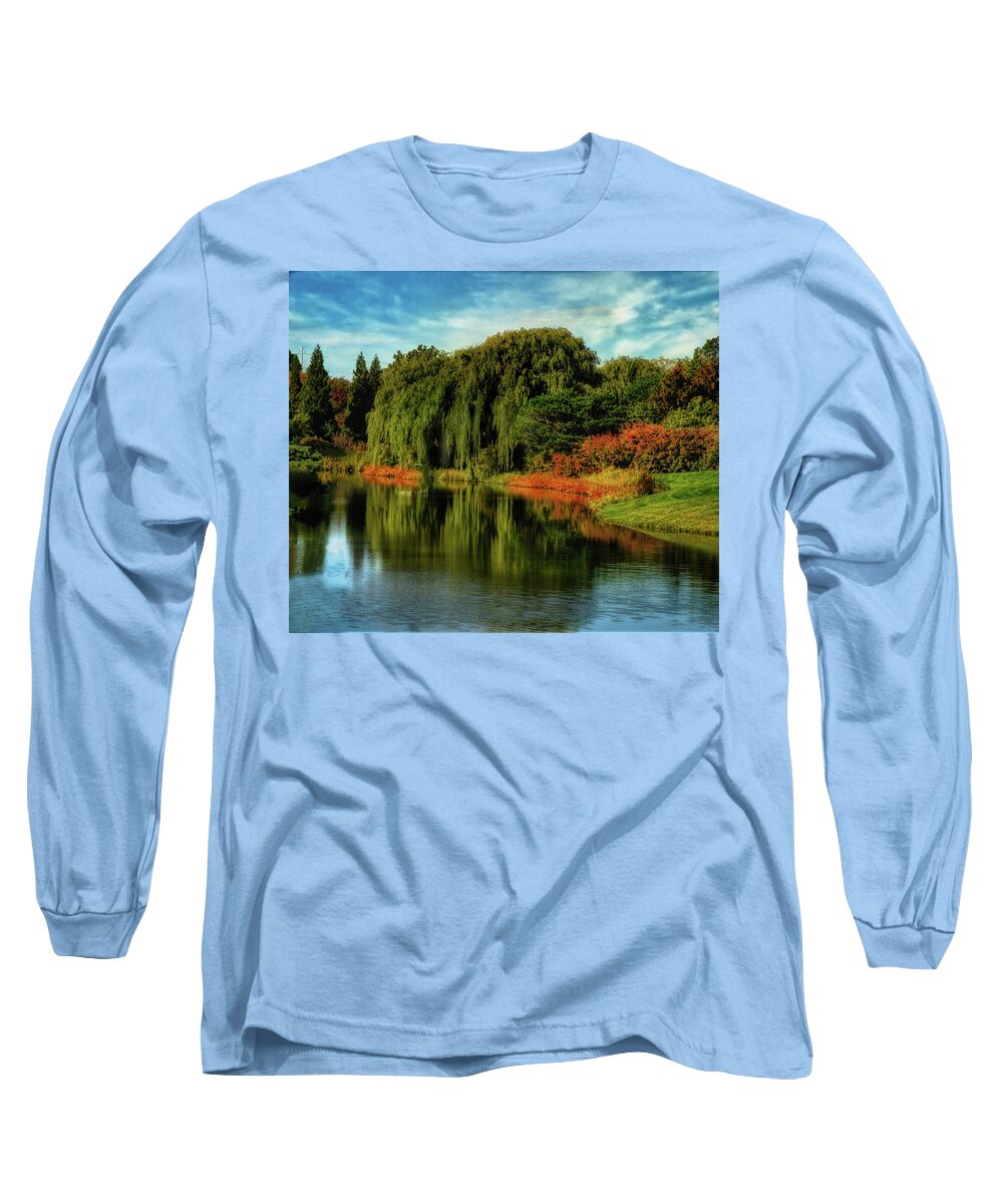 Tranquil Long Sleeve T-Shirt featuring the photograph Tranquility #1 by Jim Signorelli