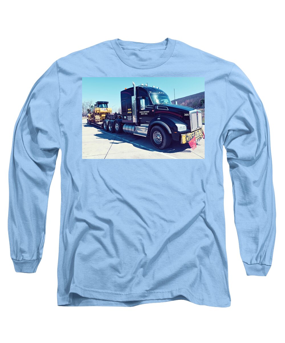 Trucking Long Sleeve T-Shirt featuring the photograph 789_0098 #7890098 by Sergei Dratchev