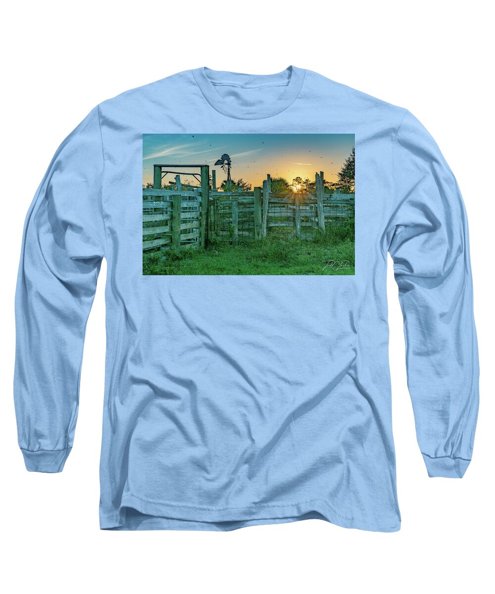 Indiantown Long Sleeve T-Shirt featuring the photograph Bird Sky by Todd Tucker
