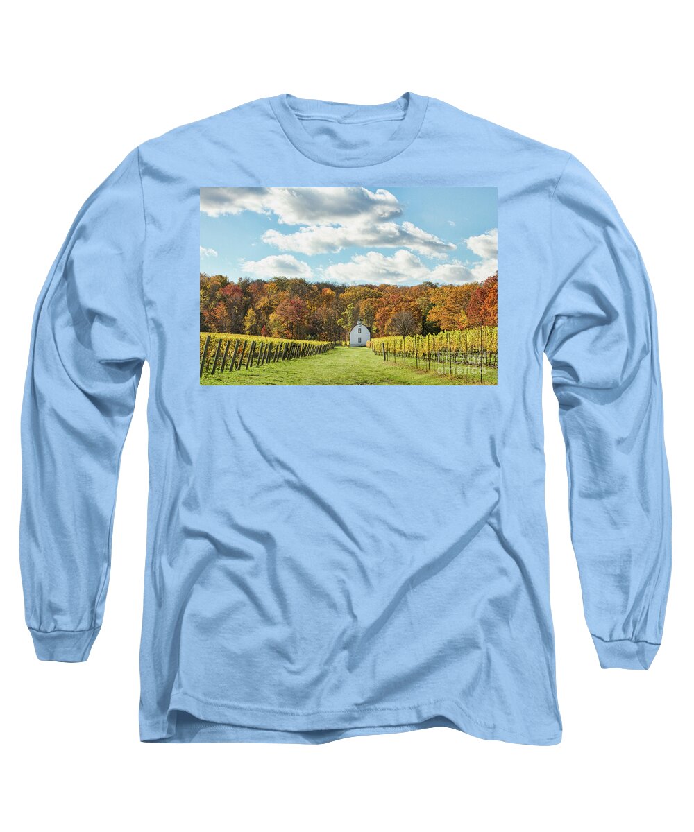 Lake Ontario Long Sleeve T-Shirt featuring the photograph Hidden Bench by Marilyn Cornwell