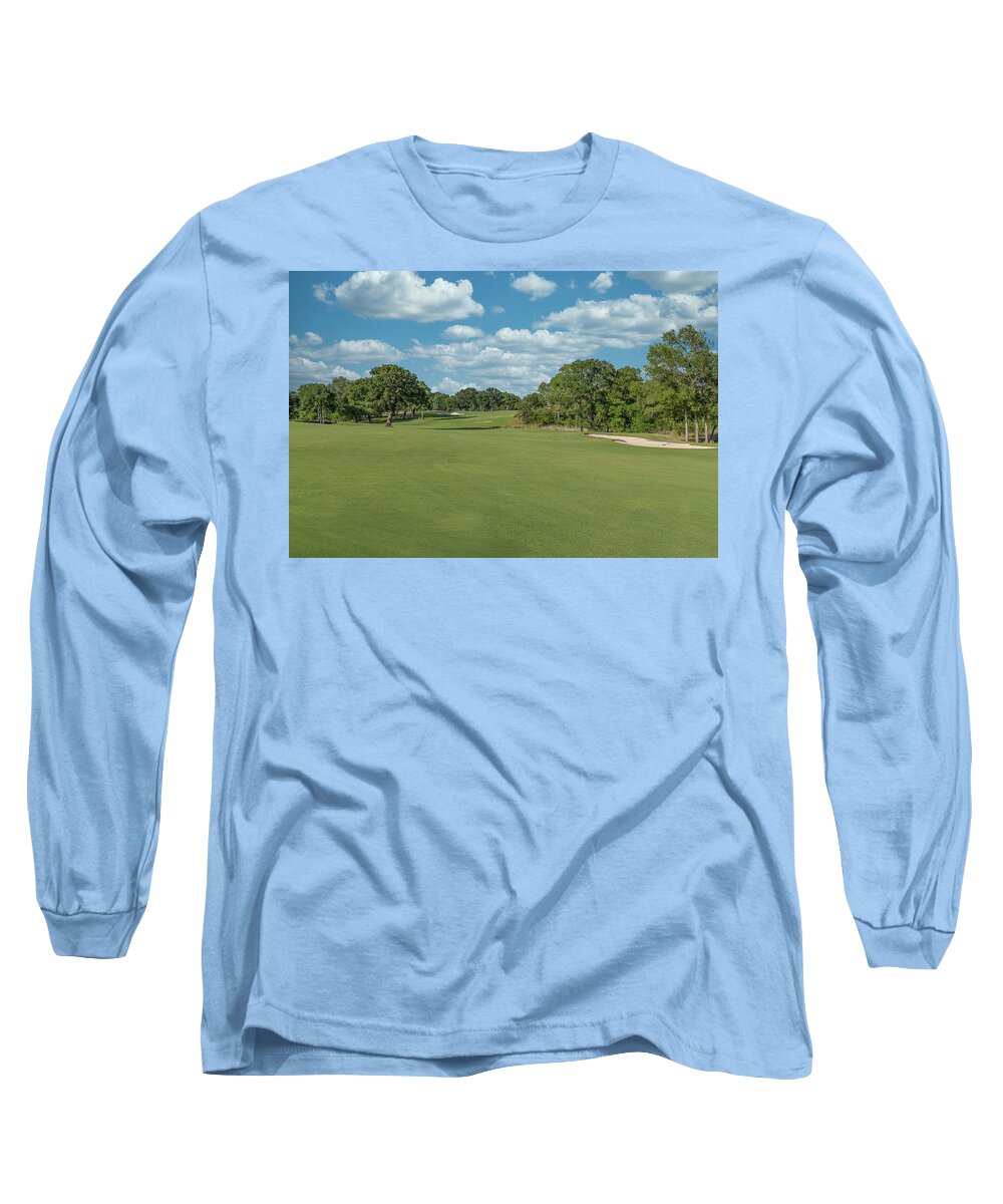 Cimarron Hills Long Sleeve T-Shirt featuring the photograph Hole #2 by John Johnson