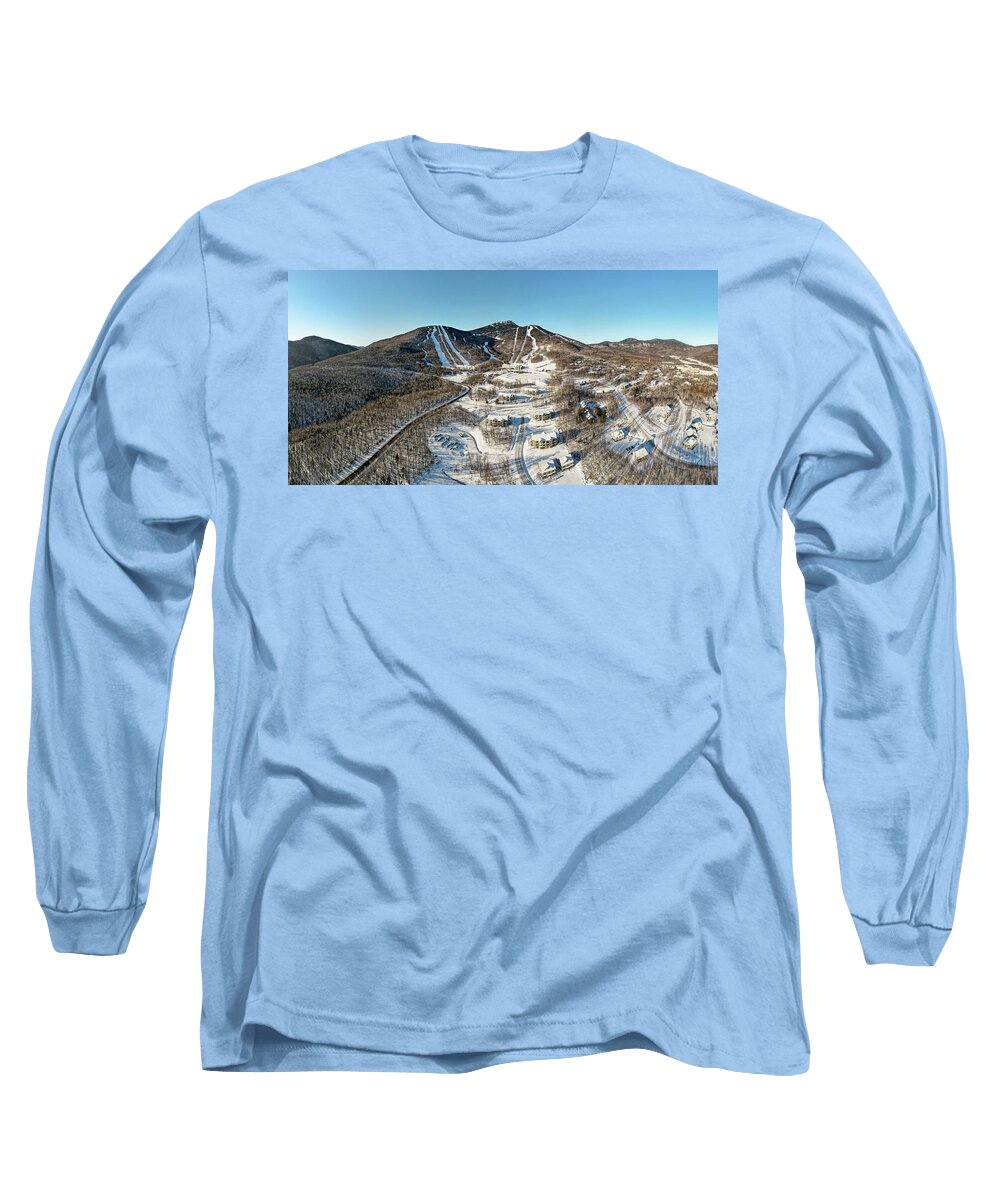 Jay Peak Long Sleeve T-Shirt featuring the photograph Jay Peak Vermont by John Rowe