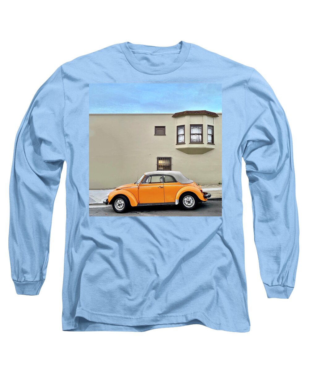  Long Sleeve T-Shirt featuring the photograph Orange Bug by Julie Gebhardt