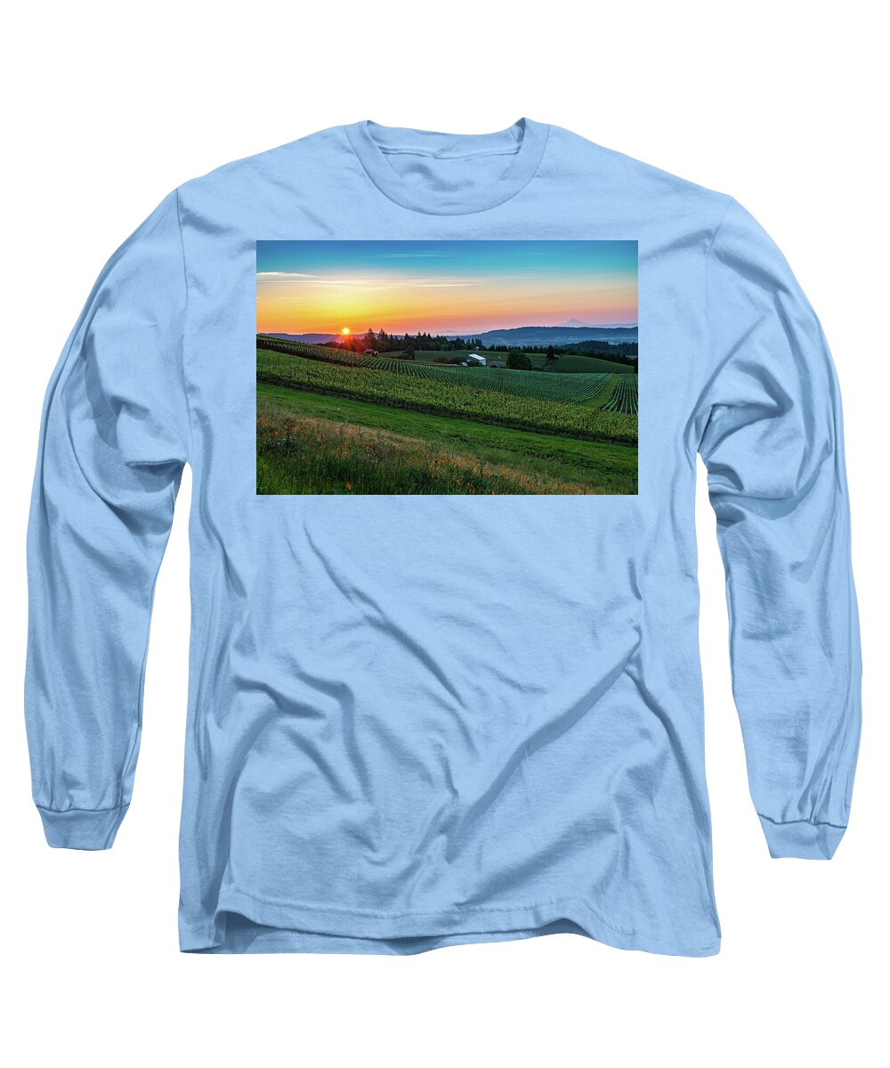 2019 Long Sleeve T-Shirt featuring the photograph Perfect Day for a Wedding by Erin K Images