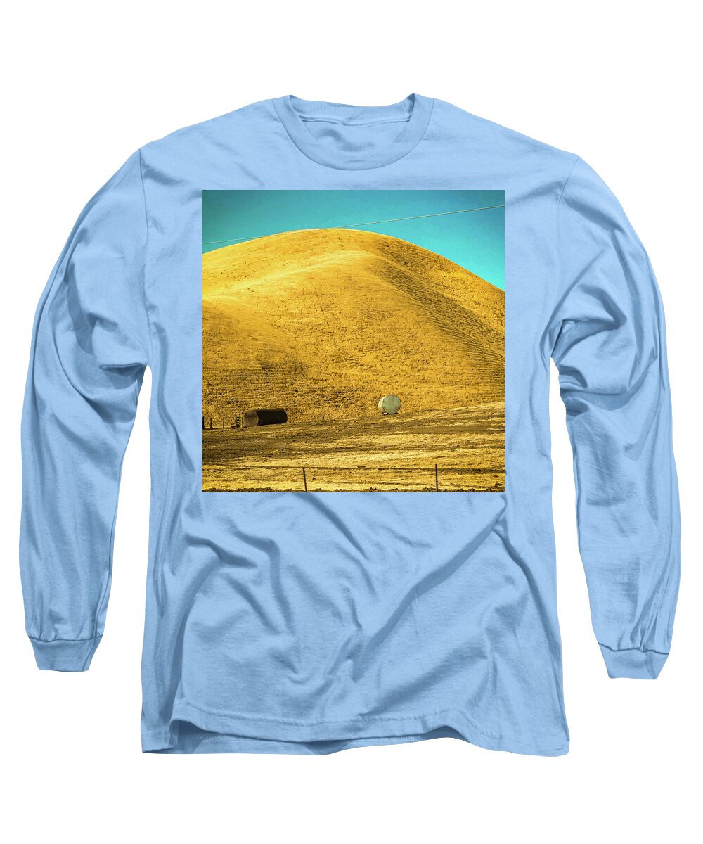 Hils Long Sleeve T-Shirt featuring the photograph Rolling Hills by Grey Coopre