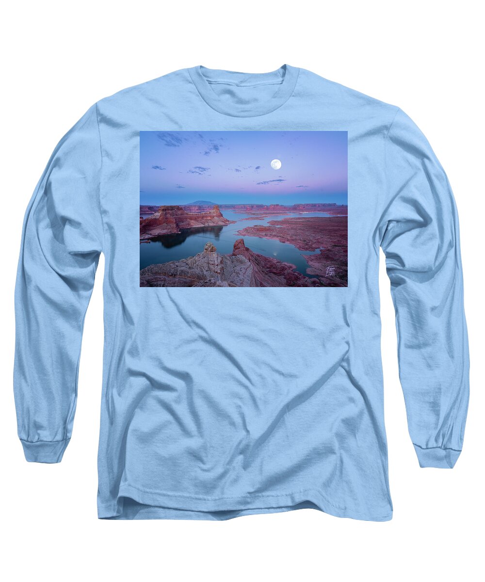 50s Long Sleeve T-Shirt featuring the photograph Summer Night by Edgars Erglis