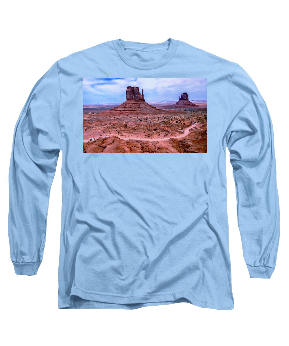 Photo Designs By Suzanne Stout Long Sleeve T-Shirt featuring the photograph The Mittens by Suzanne Stout