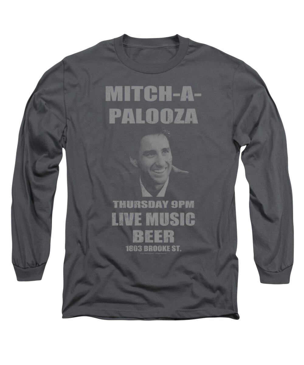 Old School Long Sleeve T-Shirt featuring the digital art Old School - Mitchapalooza #1 by Brand A