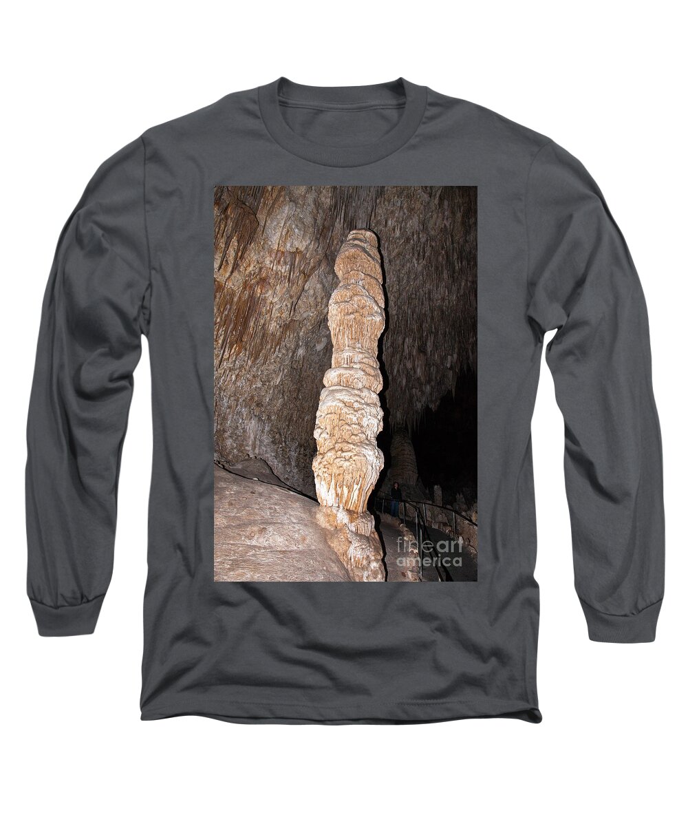Carlsbad Long Sleeve T-Shirt featuring the photograph Carlsbad Caverns National Park #2 by Fred Stearns