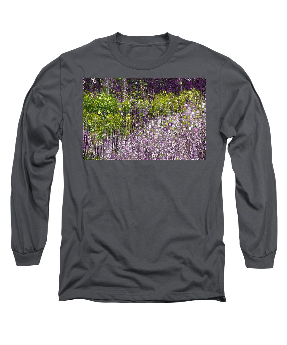 Digital Long Sleeve T-Shirt featuring the digital art Just Beyond Emerald City by Linda Bailey