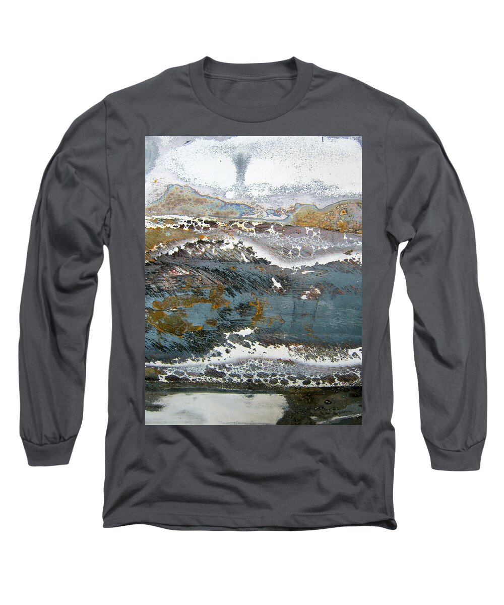 Surface Long Sleeve T-Shirt featuring the photograph Rust never sleeps #2 by Les Cunliffe