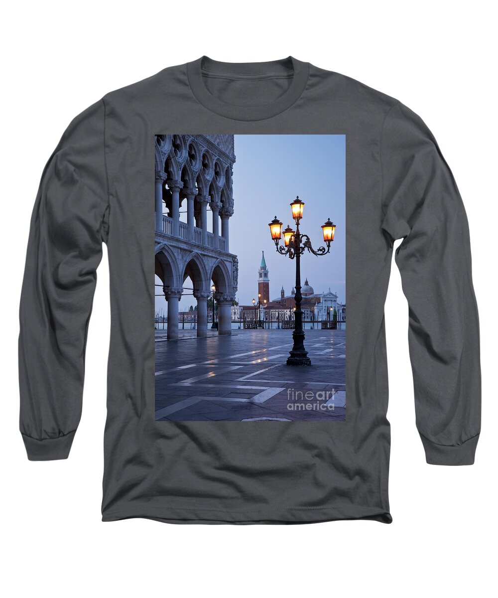 Venice Long Sleeve T-Shirt featuring the photograph Venice Dawn #1 by Brian Jannsen