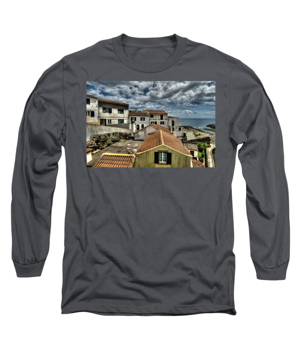 Alternative Long Sleeve T-Shirt featuring the photograph Architecture Soa Miguel Azores #8 by Joseph Amaral