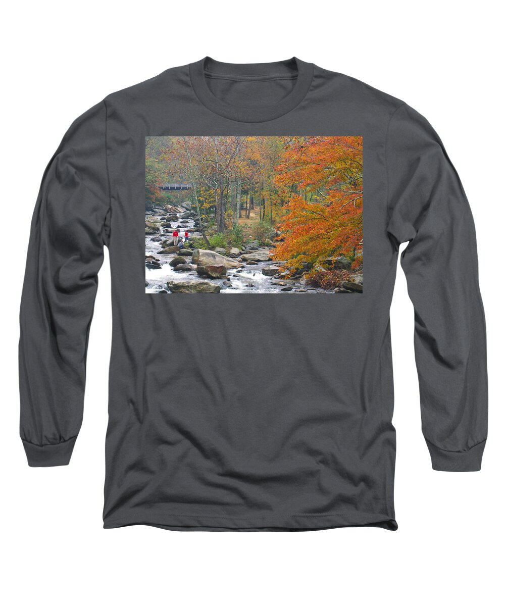 Fall Long Sleeve T-Shirt featuring the photograph Country Living by Robert McKinstry