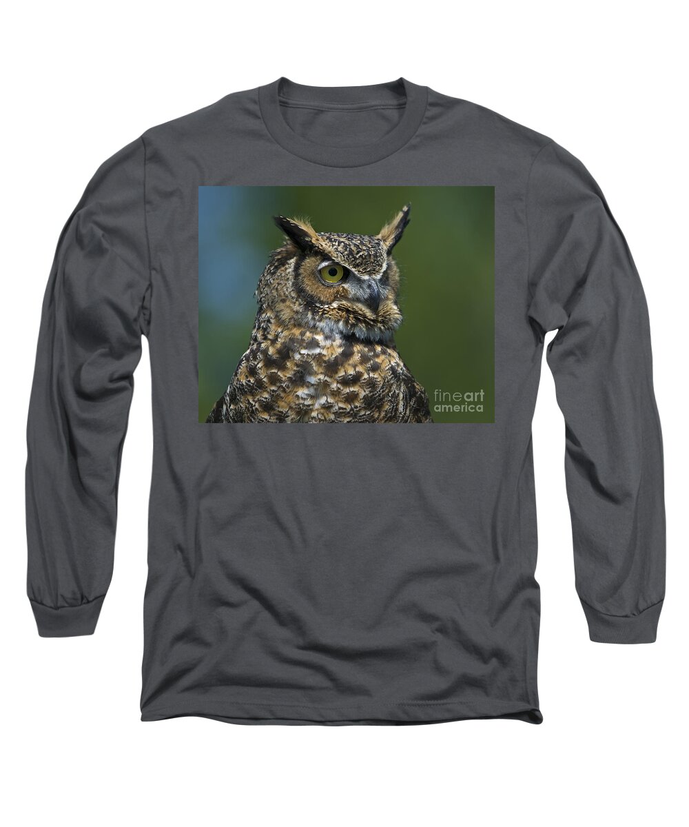 Nina Stavlund Long Sleeve T-Shirt featuring the photograph A Watchful Eye... by Nina Stavlund