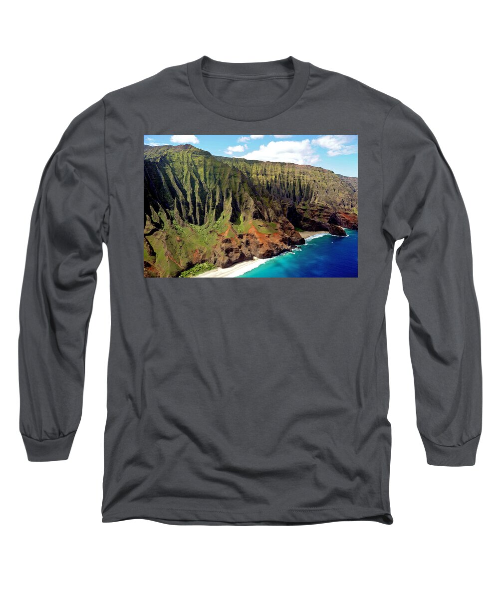 Landscape Long Sleeve T-Shirt featuring the photograph Ancestral Towers by Richard Gehlbach