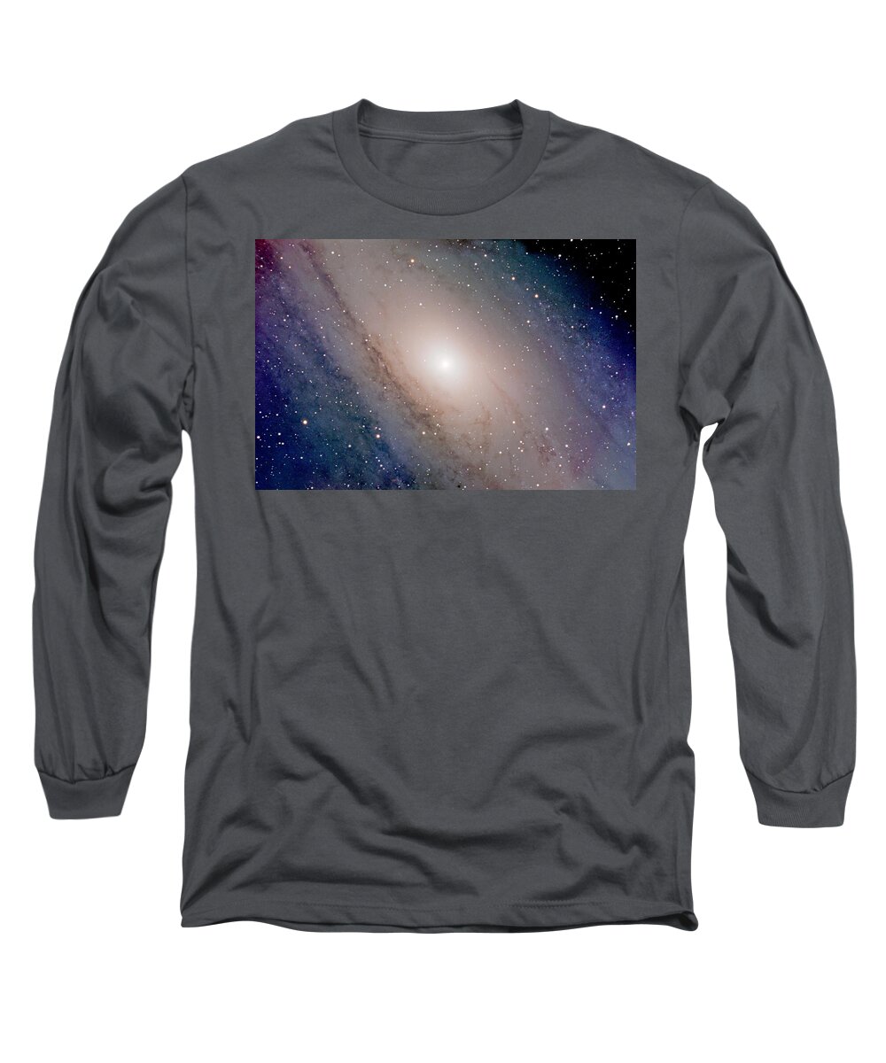 Andromeda Long Sleeve T-Shirt featuring the photograph Andromeda Core by Jason T. Ware