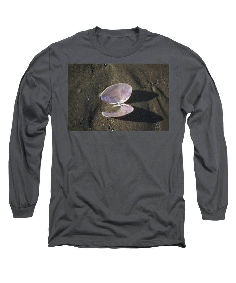 Sea Shell Long Sleeve T-Shirt featuring the photograph Angel Wings by Spikey Mouse Photography