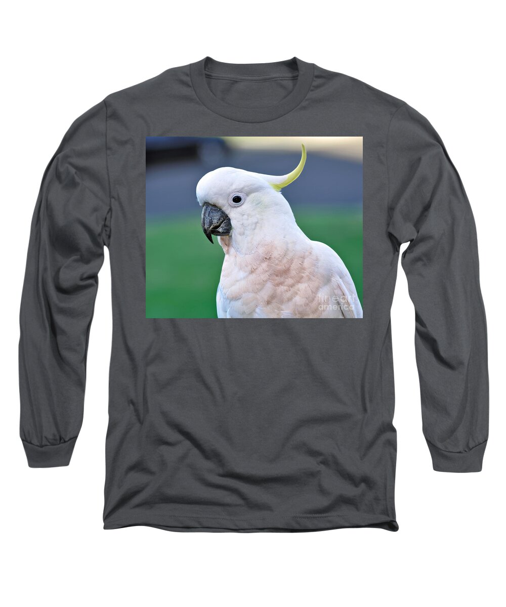 Photography Long Sleeve T-Shirt featuring the photograph Australian Birds - Cockatoo by Kaye Menner