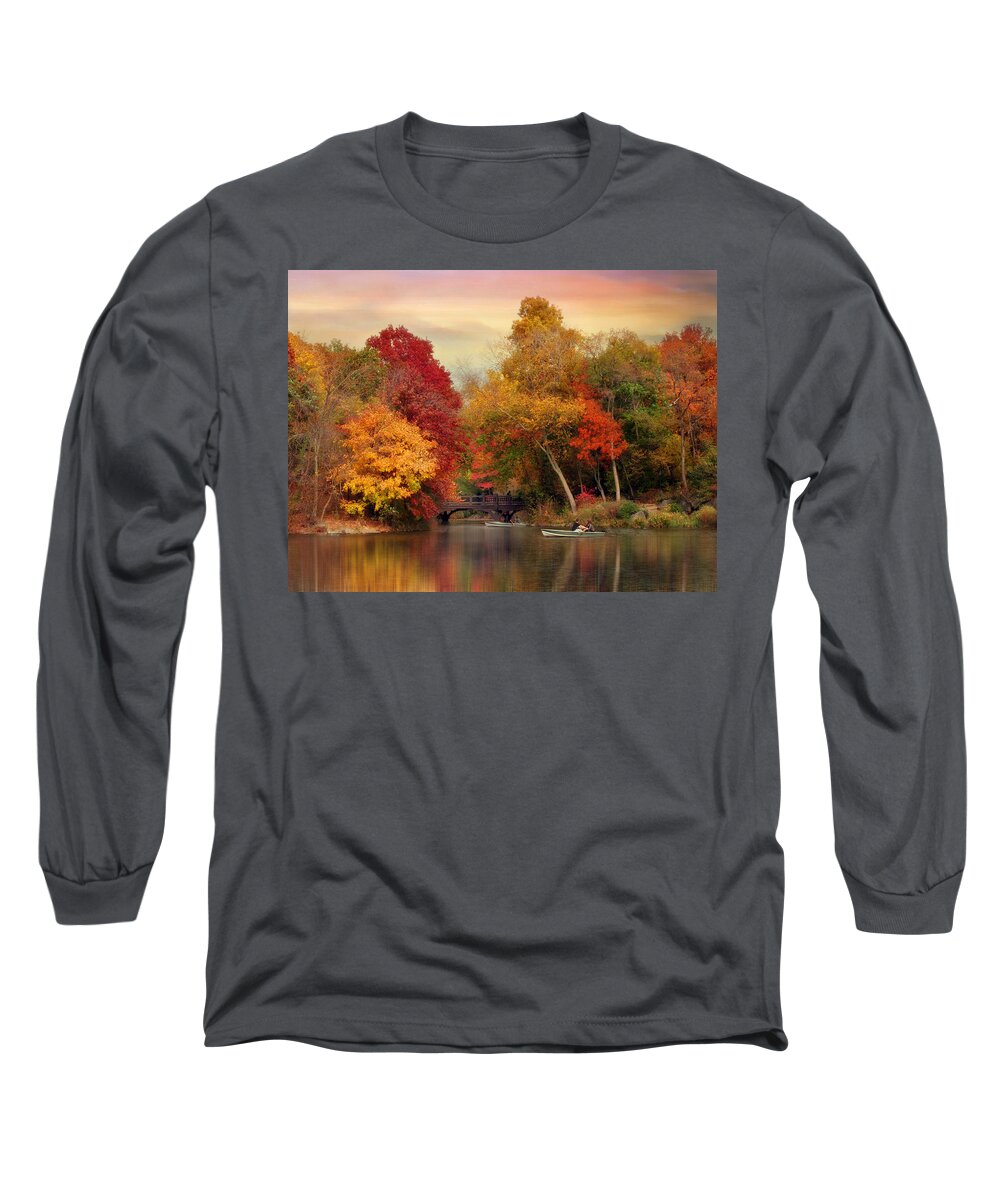 Nature Long Sleeve T-Shirt featuring the photograph Bank Rock Bay by Jessica Jenney