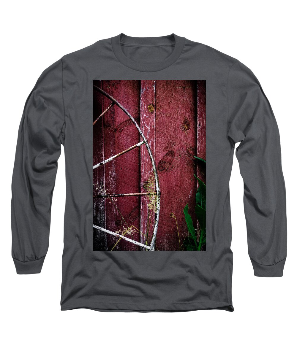 Barn Wall Long Sleeve T-Shirt featuring the photograph Barn Wall by Rick Bartrand