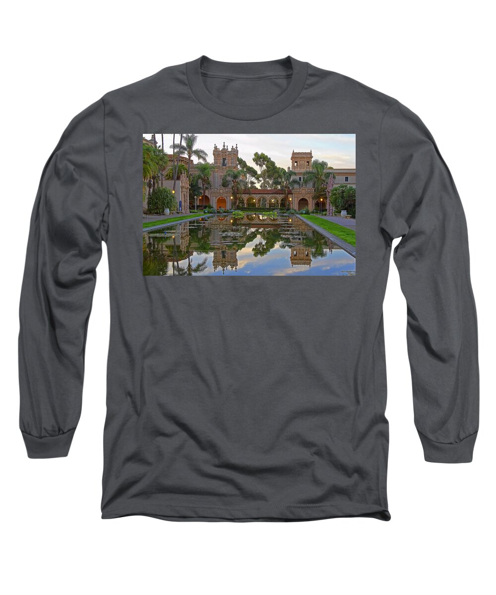 Sunrise Long Sleeve T-Shirt featuring the photograph Before the Crowds by Gary Holmes