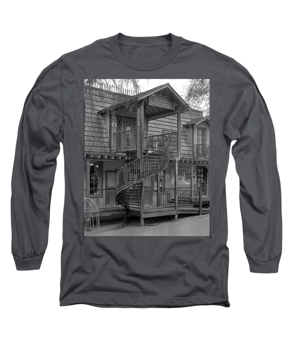 United States Long Sleeve T-Shirt featuring the photograph Bordello by Richard Gehlbach