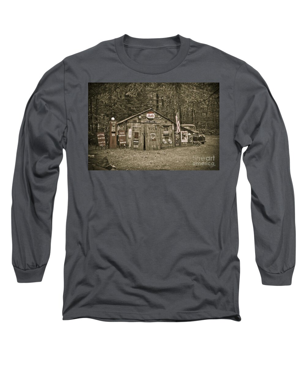 Knuckle Drive Long Sleeve T-Shirt featuring the photograph Busted Knuckle Dr by Alana Ranney