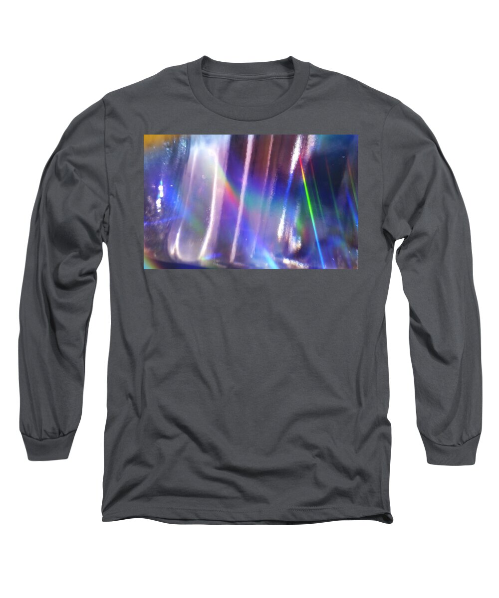 Abstract Long Sleeve T-Shirt featuring the photograph Dawn Of Creation by Martin Howard