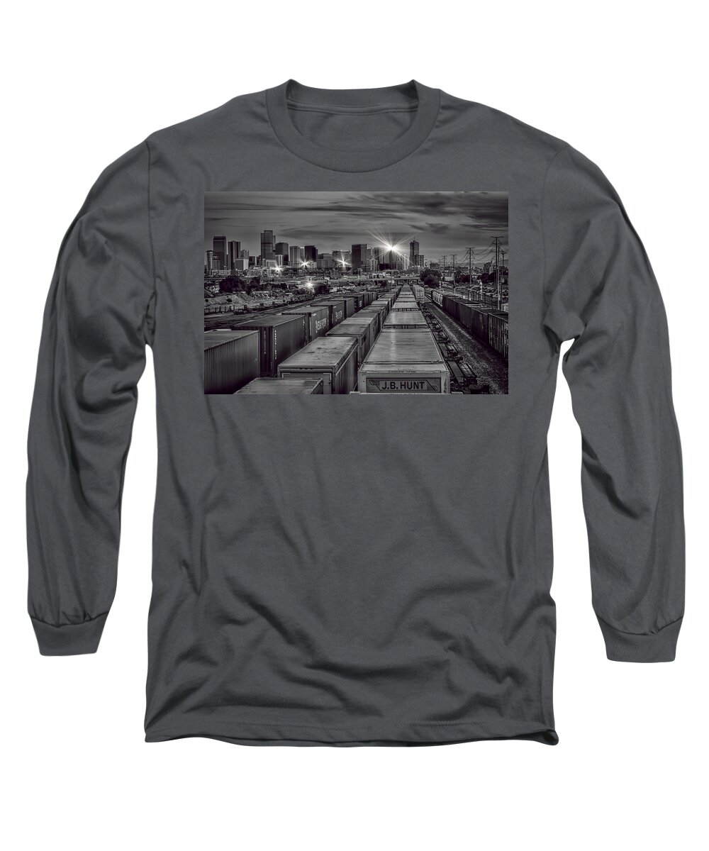 Colorado Long Sleeve T-Shirt featuring the photograph Denver's Underbelly by Kristal Kraft
