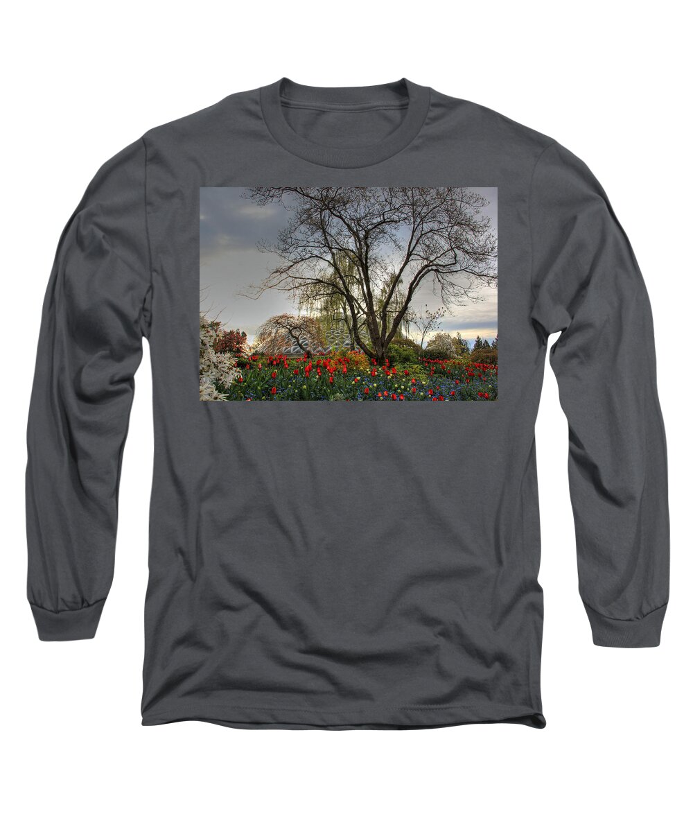 Enchanted Long Sleeve T-Shirt featuring the photograph Enchanted garden by Eti Reid