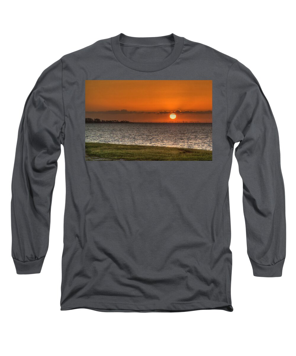 Florida Long Sleeve T-Shirt featuring the photograph Florida sunrise by Jane Luxton