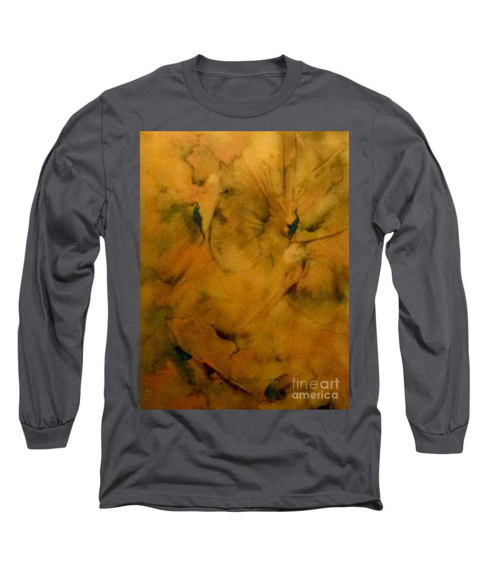 Gold Long Sleeve T-Shirt featuring the photograph Fossils by Tamara Michael