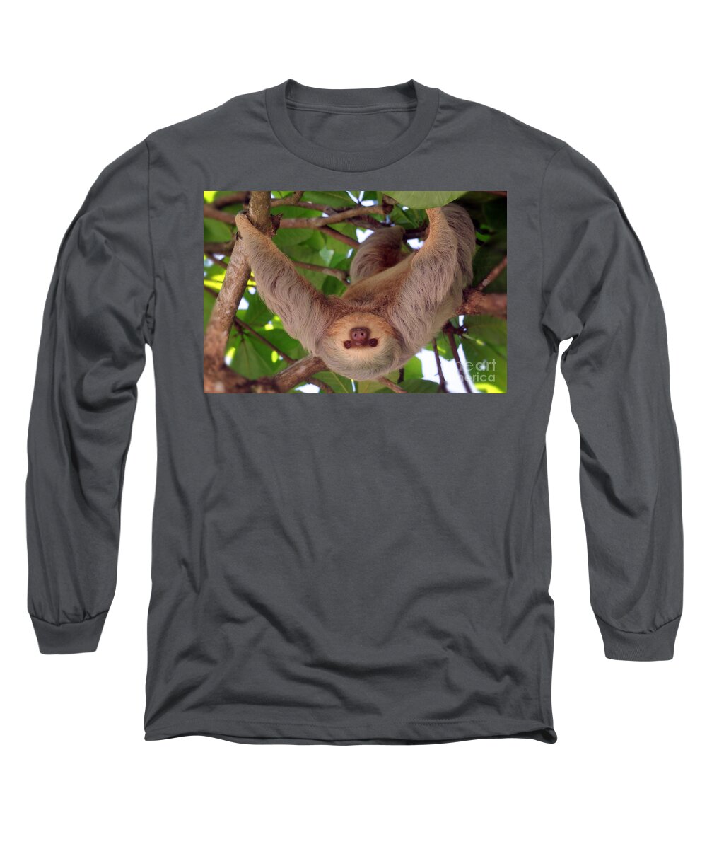 Wildlife Long Sleeve T-Shirt featuring the photograph Hangin' Out by Bob Hislop